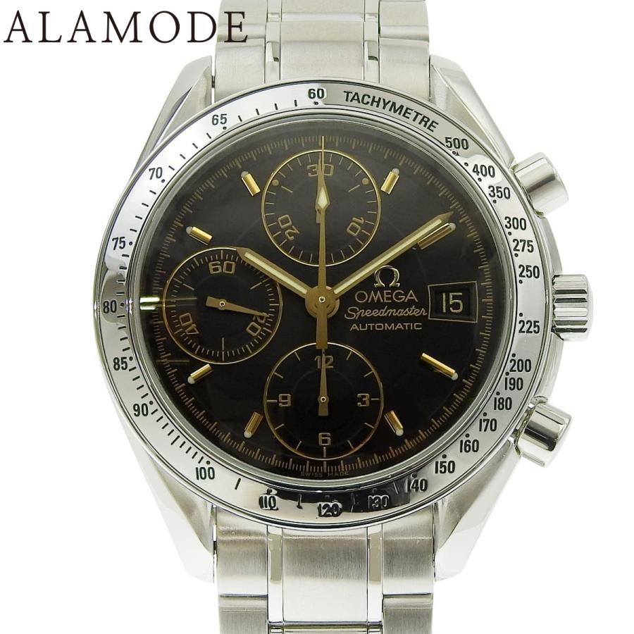 美品 オメガ 3513.5 スピードマスター 黒文字盤 SS 自動巻き 腕時計' 駅南やまご質店オンラインショップ / オメガ 3513.50 スピードマスター