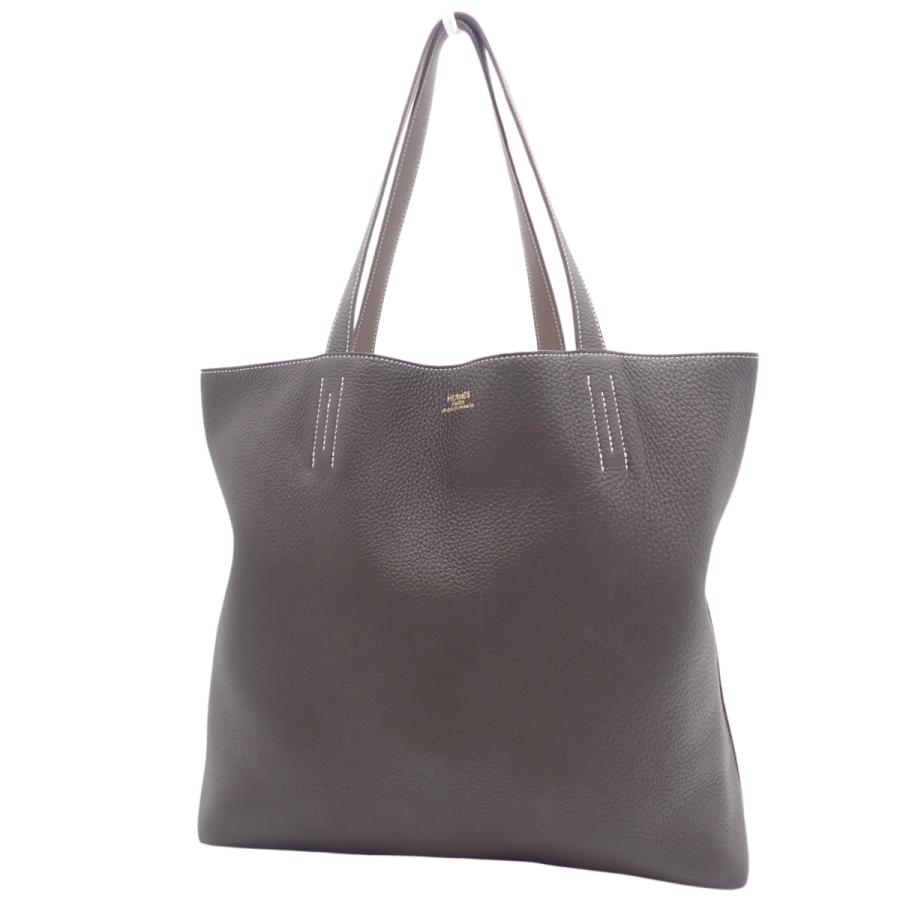 HERMES（エルメス） ドゥブルセンス45 エベーヌ エトゥープ グレージュ