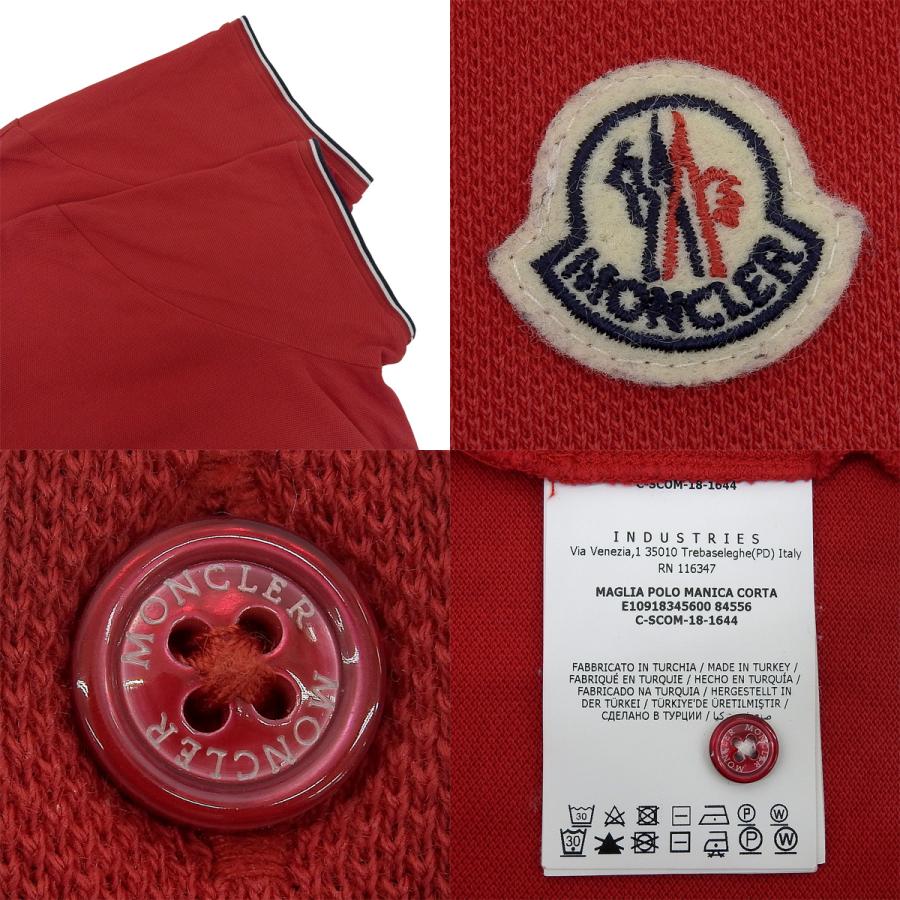 MONCLER（モンクレール） ロゴポロシャツ 2018年 半袖 トップス ロゴ
