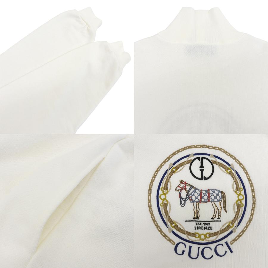 GUCCI（グッチ） 馬刺繍スウェット スウェット/パーカー S コットン