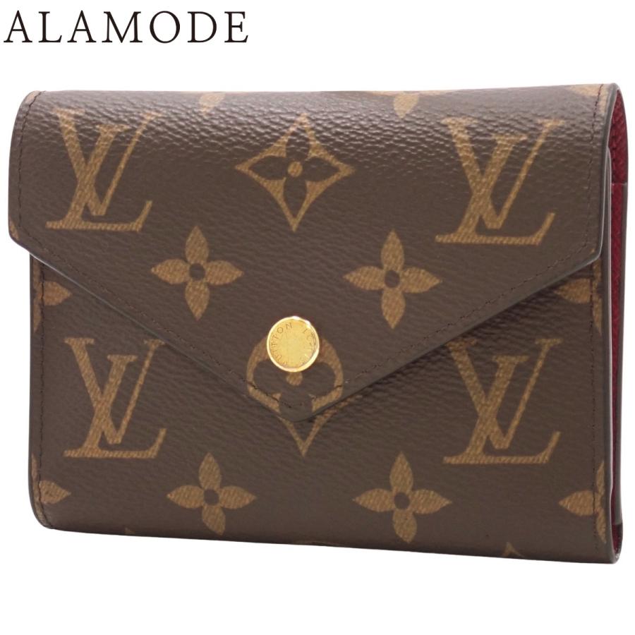 ルイヴィトン モノグラム ポルトフォイユ ヴィクトリーヌ 三つ折り財布
