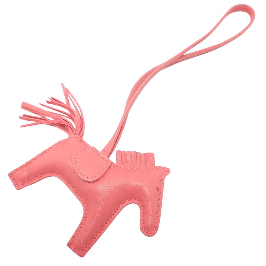 【美品】HERMESエルメス　ロデオ　チャーム　ローズアザレ　PM ペガサス HERMES（エルメス） ロデオチャームPM ローズアザレ ピンク