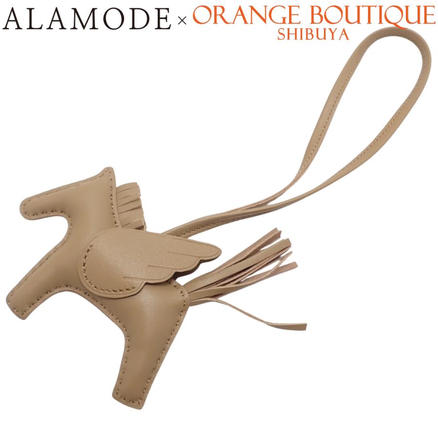 HERMES HERMES(エルメス) ロデオチャーム ペガサスPM チャイ ベージュ  