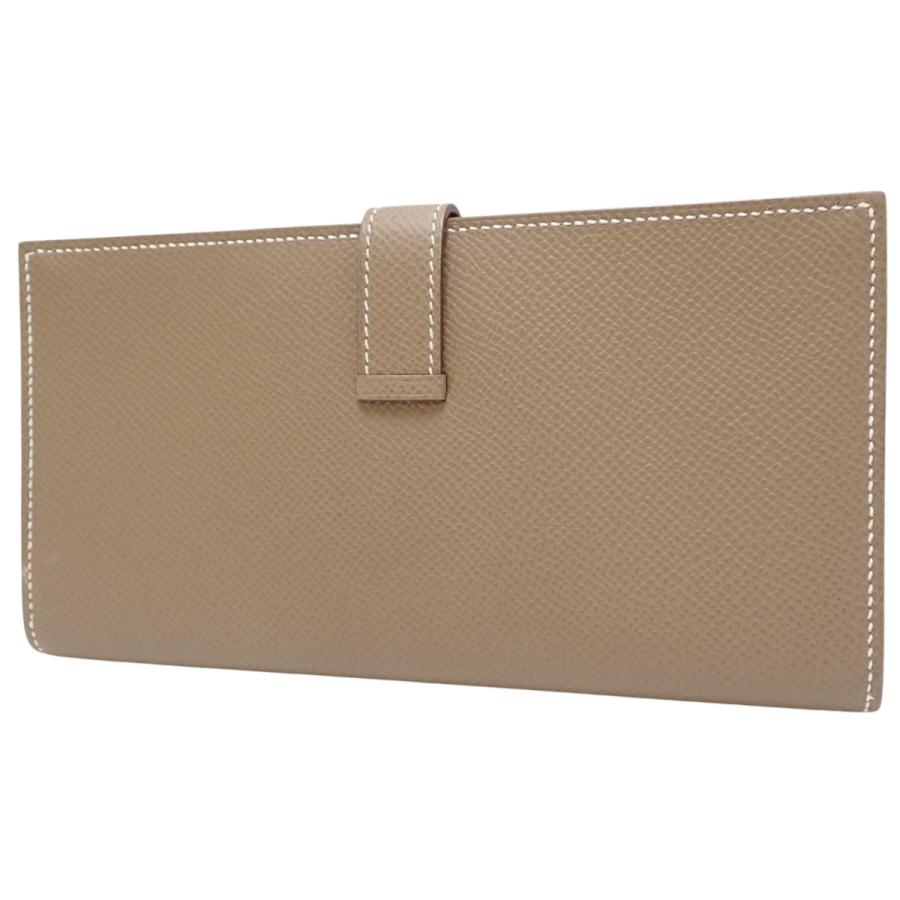 大人気✨ エルメス 長財布 べアンスフレ エトゥープ HERMES 正規品 エルメス べアンスフレ エトゥープ 長財布