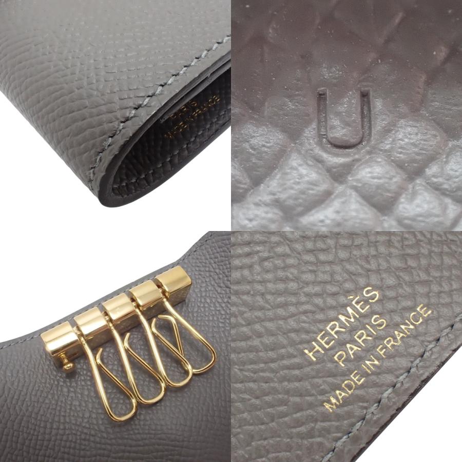 エルメス ベアンキーケース グリメイヤー/ゴールド金具 HERMES HERMES(エルメス) ベアン キーケース グリメイヤー