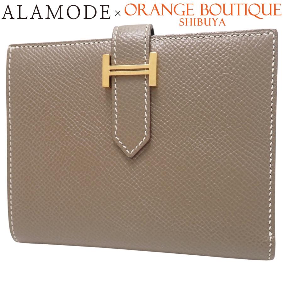 Hermès エルメス　べアン財布 HERMES HERMES(エルメス) ベアンコンパクト エトゥープ