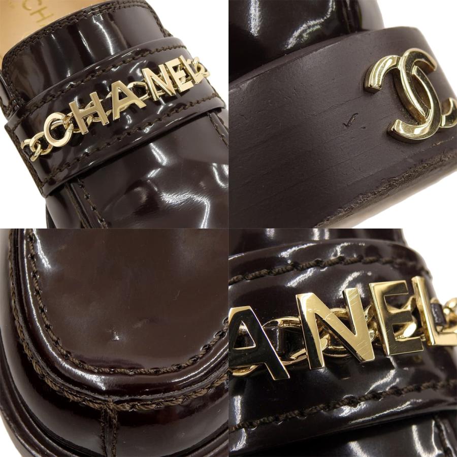 CHANEL（シャネル） ロゴ ローファー フラットシューズ 靴 シューズ
