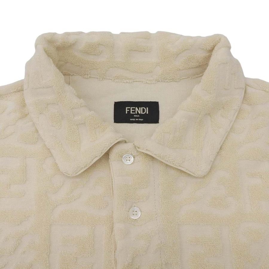 FENDI（フェンディ） モノグラムテクスチャード ポロシャツ 2021年 