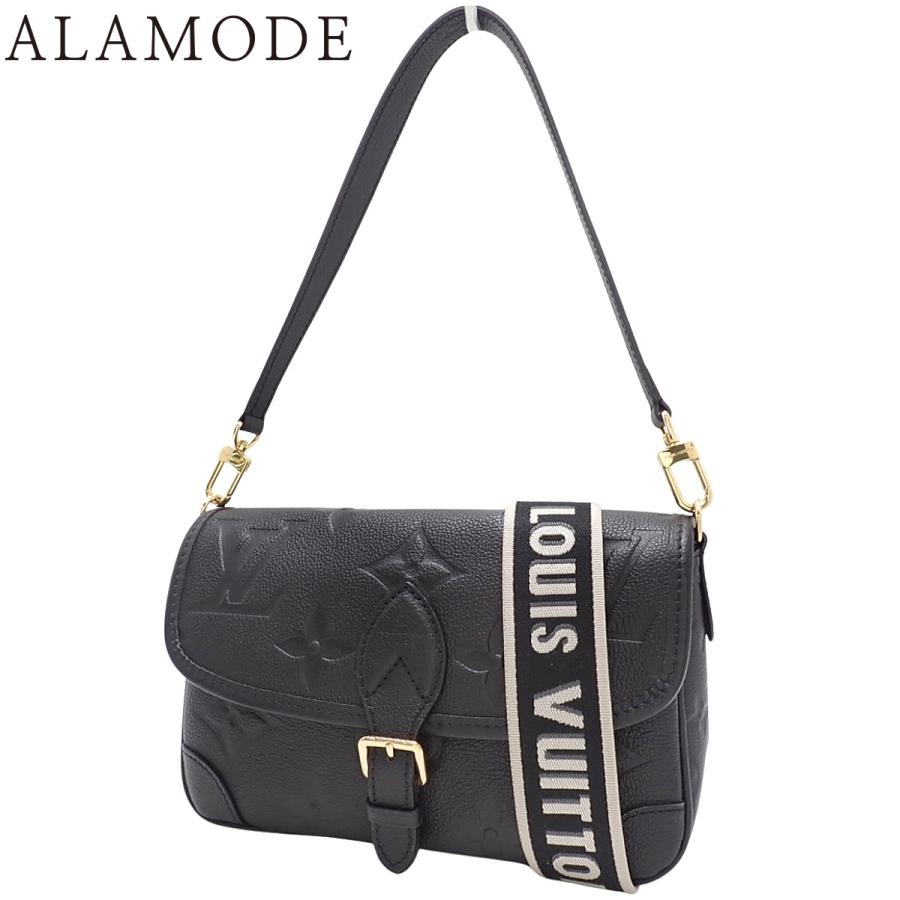 LOUIS VUITTON(ルイ・ヴィトン) モノグラム・アンプラント ディアヌ ショルダーバッグ 2WAY 肩掛け 斜め掛け 手持ち ハンドバッグ モノグラムアンプラント ノワール ブラック黒 ゴールド金具 M46386 レディース 40802159968【中古】【アラモード】 LOUIS VUITTON（ルイ・ヴィトン） モノグラム・アンプラント ディアヌ