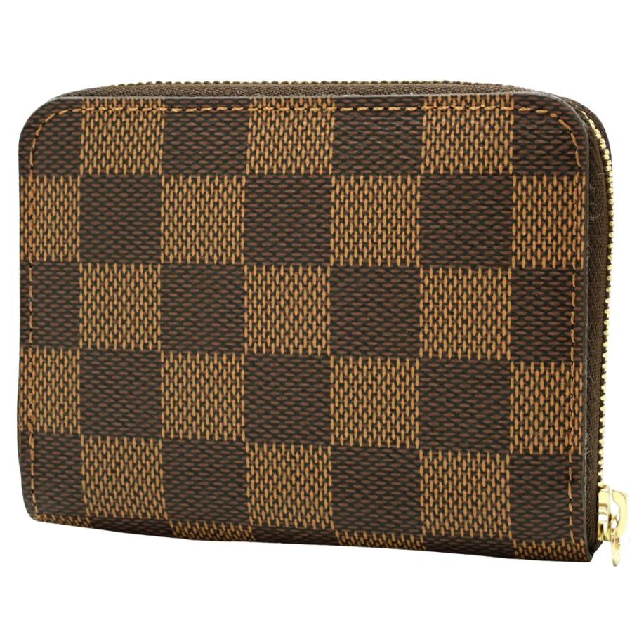 ルイヴィトン　ジッピーパース　ダミエ　エベヌ　ブラウン　ケース LOUIS VUITTON（ルイ・ヴィトン） ダミエ・エベヌ ジッピー・コイン