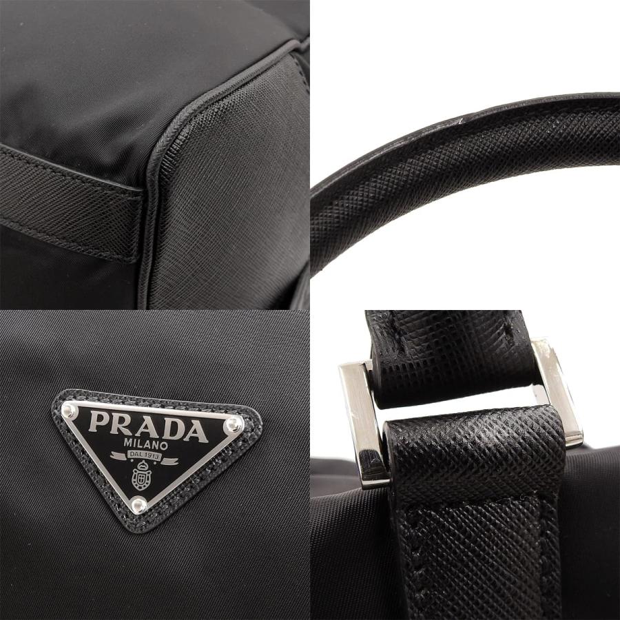 PRADA（プラダ） ロゴプレート ボストンバッグ ボストンバッグ 2WAY