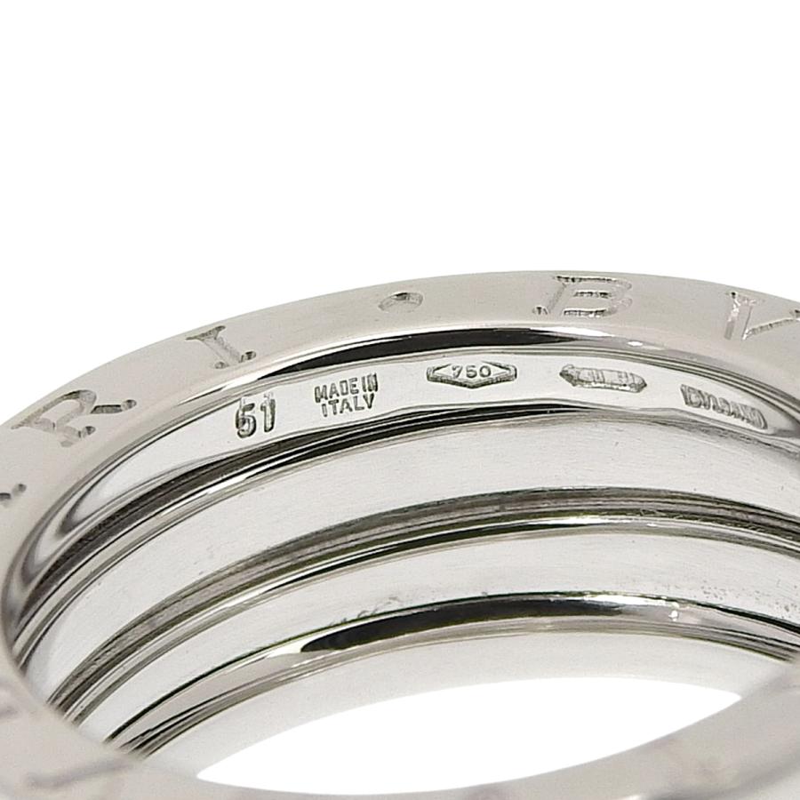 BVLGARI（ブルガリ） ビーゼロワンリング 346583 ホワイトゴールド