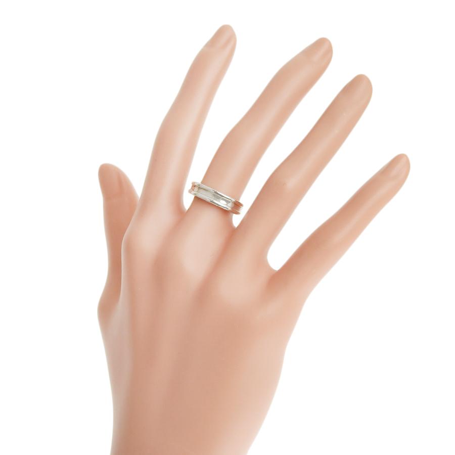 BVLGARI（ブルガリ） ビーゼロワンリング 346566 ホワイトゴールド