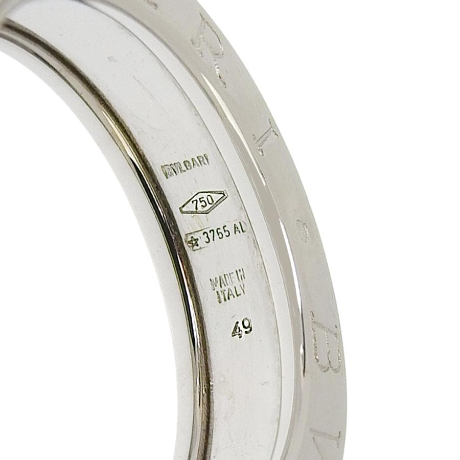 BVLGARI 750刻印リング ホワイトゴールド BVLGARI（ブルガリ） ビーゼロワンリング 346566 ホワイトゴールド