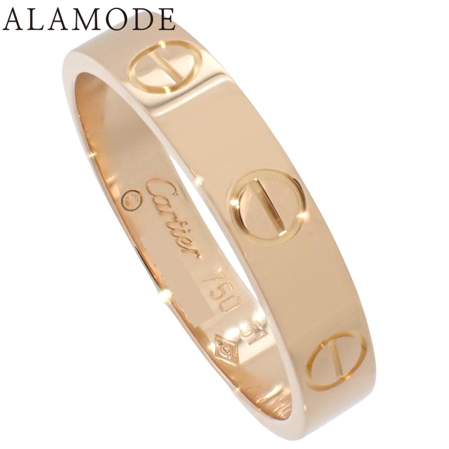 Cartier（カルティエ） ラブコレクション ミニ LOVE リング ピンク