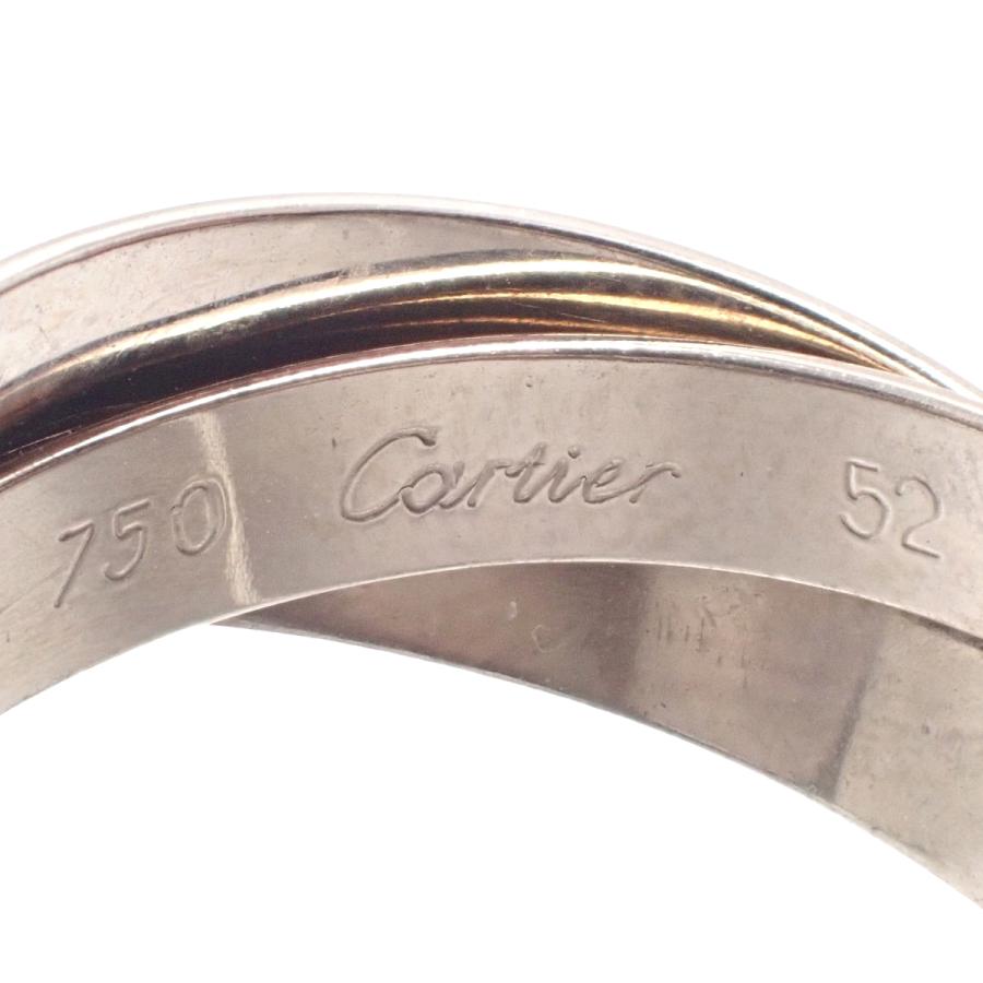 Cartier（カルティエ） トリニティ リング ホワイトゴールド K18WG 8.5