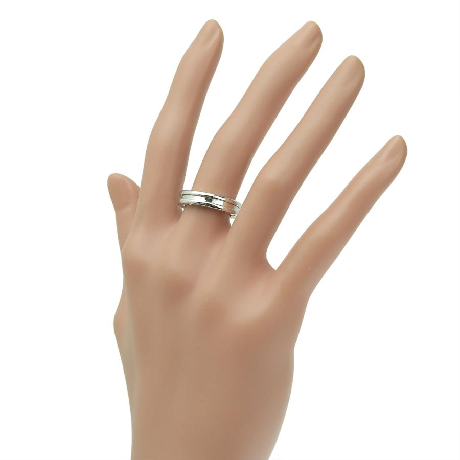 BVLGARI（ブルガリ） ビーゼロワン リング 1バンド ホワイトゴールド