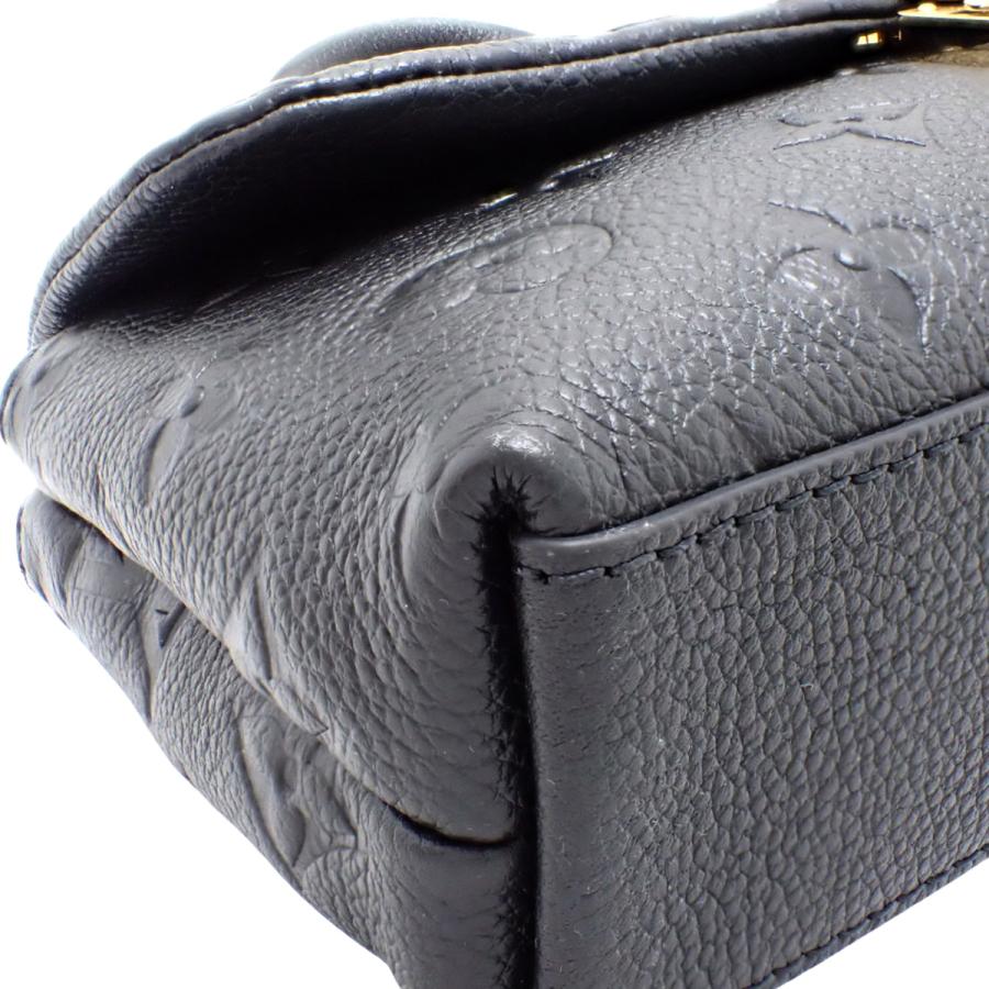 中古 ルイ ヴィトン LOUIS VUITTON M12144 RFID(ICチップ) レディース ショルダーバッグ モノグラムアンプラント ノワール レザー ルイ ヴィトン モノグラムアンプラント ナノ マドレーヌ ノワール
