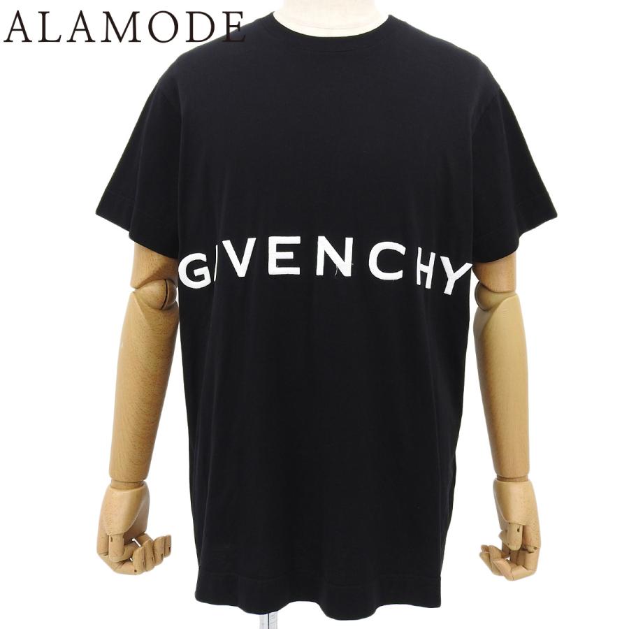 BALENCIAGA(バレンシアガ) ロゴ Tシャツ Tシャツ アパレル ファッション 衣類 S コットン ブラック黒 ホワイト白 メンズ 40802163265【中古】【アラモード】 BALENCIAGA（バレンシアガ） ロゴ Tシャツ アパレル ファッション 衣類