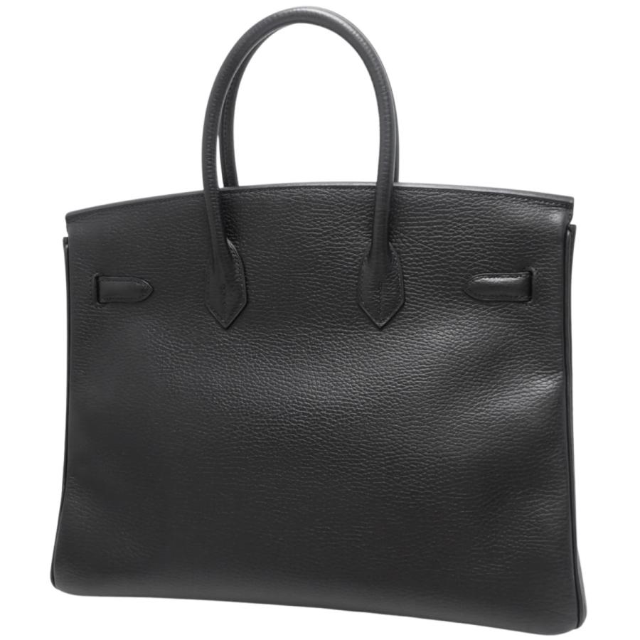 HERMES(エルメス) バーキン35 ブラック黒 アルデンヌ ゴールド金具 □G刻印 ハンドバッグ トートバッグ レディース 40802164542【中古】【アラモード】 HERMES（エルメス） バーキン35 ブラック黒 アルデンヌ ゴールド金具