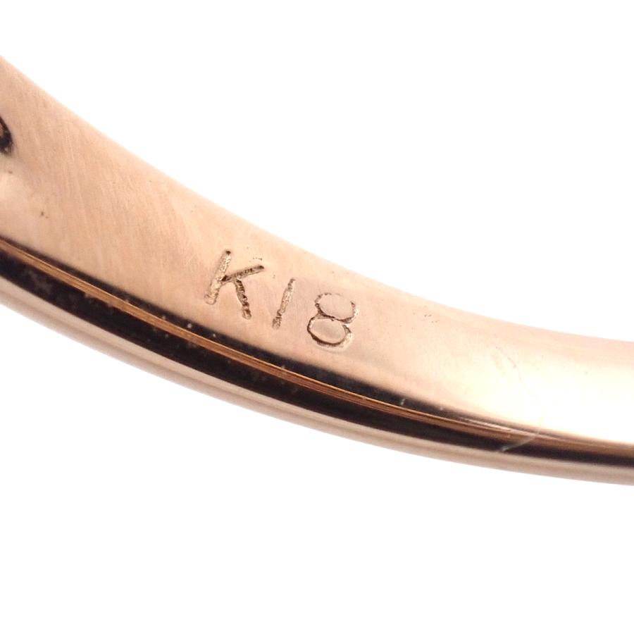 D0.25 ダイヤモンドリング ピンクゴールド K18PG 12(52)号 2.0g 指輪