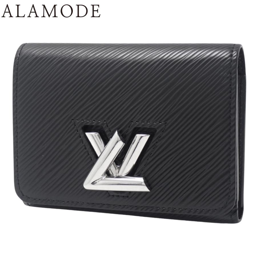 LOUIS VUITTON(ルイ・ヴィトン) エピ ポルトフォイユ・ツイスト コンパクト コンパクトウォレット 三つ折り財布 3つ折り 小物 エピレザー ブラック黒 シルバー金具 M64414 レディース 40802165002【中古】【アラモード】 LOUIS VUITTON（ルイ・ヴィトン） エピ ポルトフォイユ・ツイスト