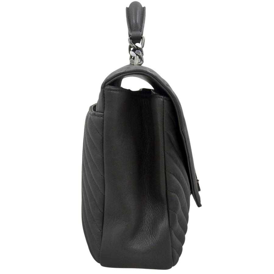 サンローランパリ ワンハンドルバッグ YSL ロゴ Vステッチ 2WAY