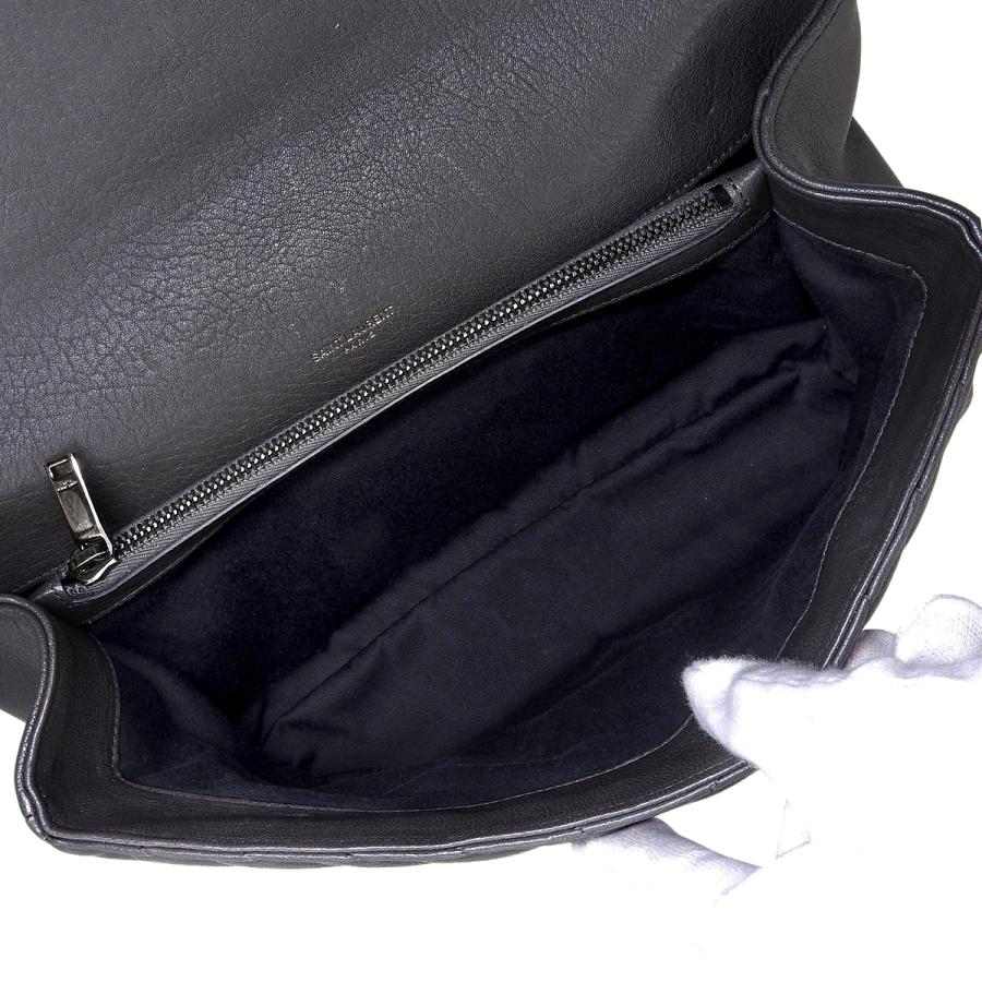 サンローランパリ ワンハンドルバッグ YSL ロゴ Vステッチ 2WAY