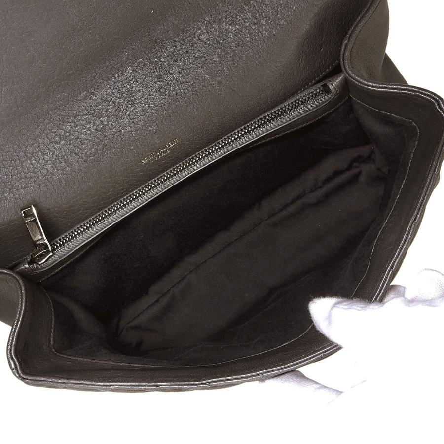 サンローランパリ ワンハンドルバッグ YSL ロゴ Vステッチ 2WAY