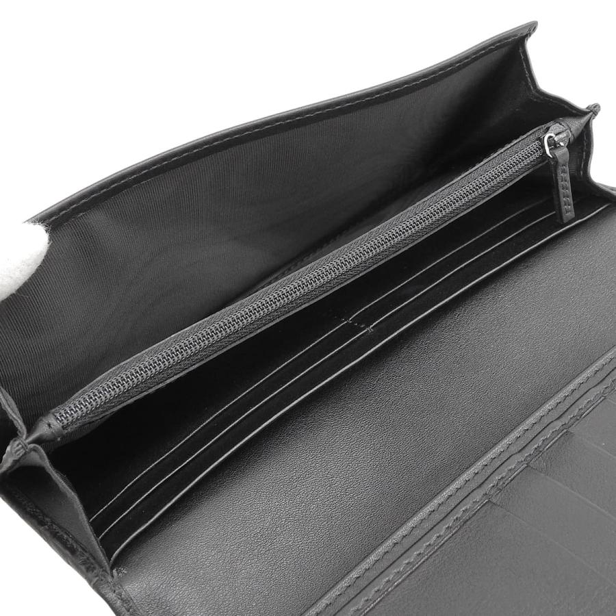 【美品】GUCCI 長財布　二つ折り　グッチシマ　レザー　ブラック　プレート GUCCI（グッチ） グッチシマ 二つ折り長財布 ウォレット ホースビット