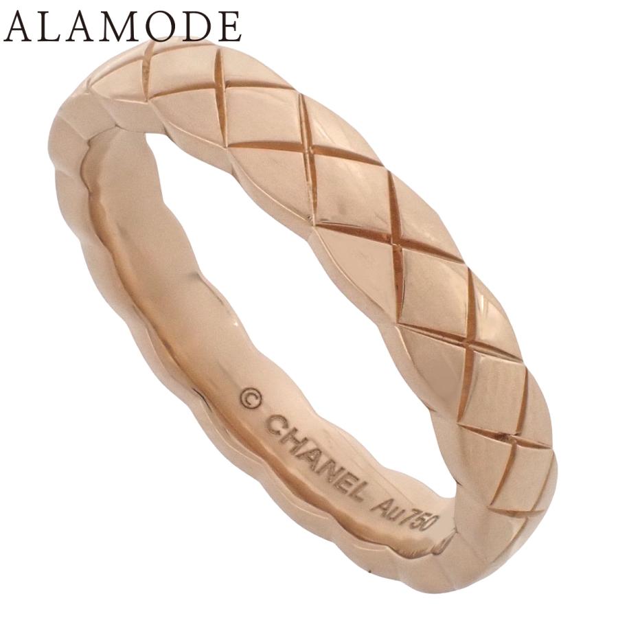 CHANEL シャネル K18PG ピンクゴールド ココクラッシュ リング　53 CHANEL（シャネル） ココクラッシュ リング ピンクゴールド K18PG 指輪