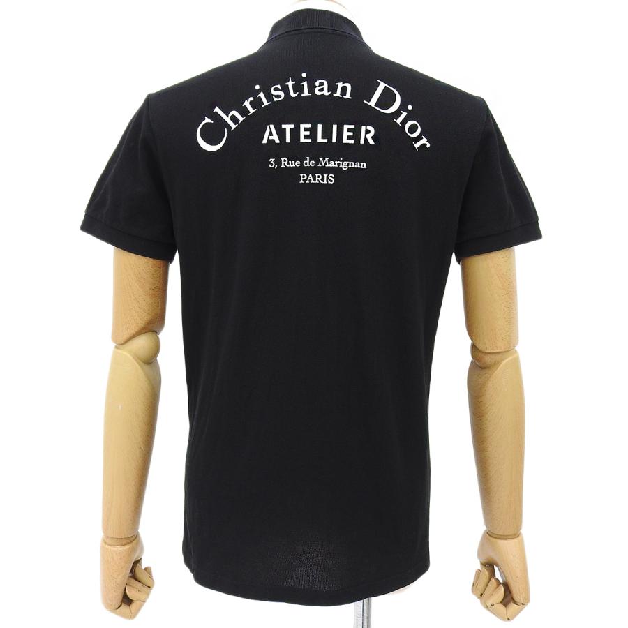 ディオールオム　ポロシャツ　ブラック　XS shop september's by ポロシャツの通販 homme dior - HOMME DIOR トップス