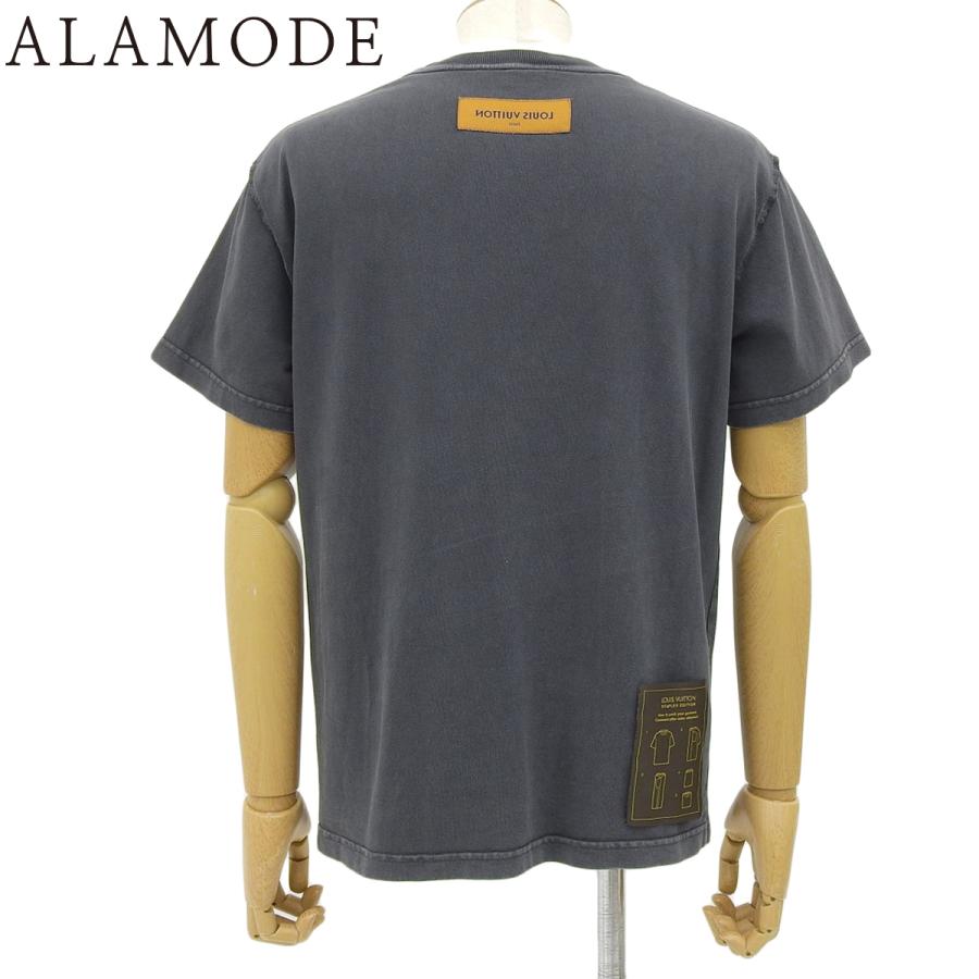 LOUIS VUITTON(ルイ・ヴィトン) インサイドアウト Tシャツ Tシャツ 2020年 RM201Q アパレル ファッション 半袖 トップス S コットン グレー メンズ 40802166199【中古】【アラモード】 LOUIS VUITTON（ルイ・ヴィトン） インサイドアウト Tシャツ アパレル