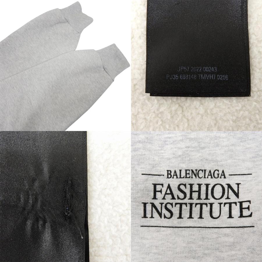 BALENCIAGA（バレンシアガ） バックプリント ジップアップパーカー