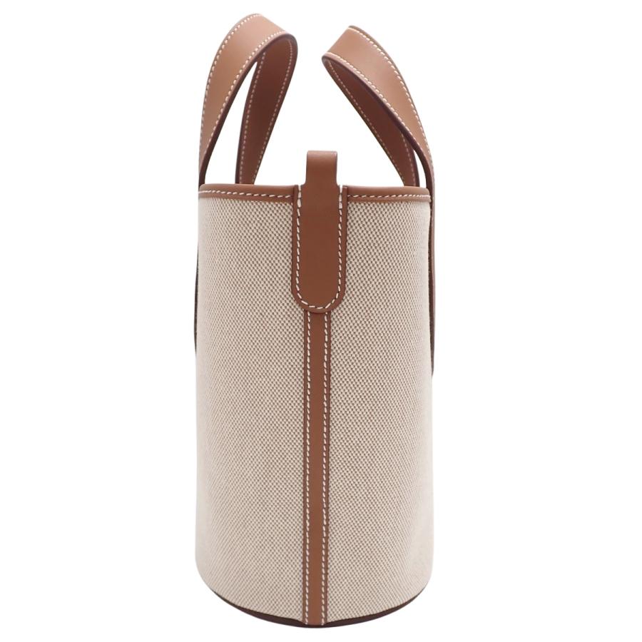 エルメス トートバッグ ベージュ ブラウン HERMES（エルメス） ガーデンパーティPM トートバッグ トワル