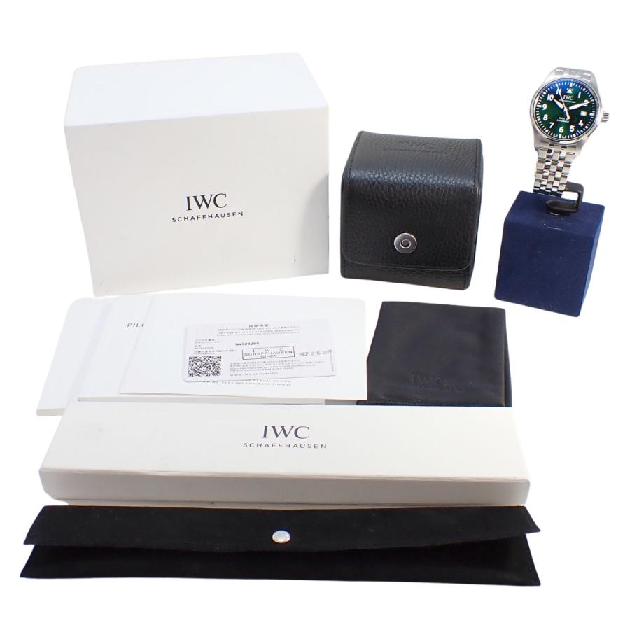 【2022年保証書付】IWC  パイロット・ウォッチ・マークXX IW328205 SS グリーン 自動巻き メンズ 40802167390【中古】【アラモード】 | IWC SCHAFFHAUSEN | 05