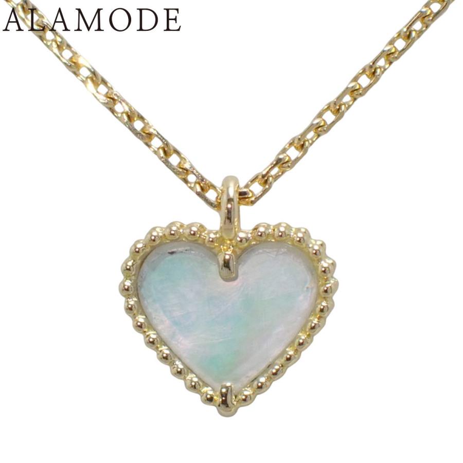 ヴァンクリーフ＆アーペル スウィートアルハンブラ ハート ネックレス