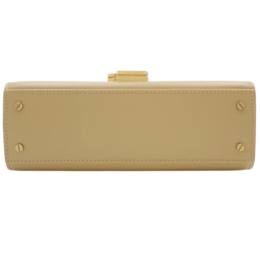 サンローランパリ カサンドラ ミニ トップハンドル ハンドバッグ 2WAY