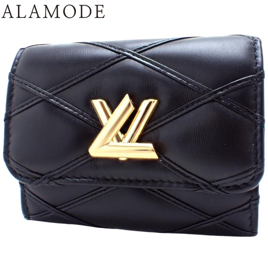 LOUIS VUITTON(ルイ・ヴィトン) マルタージュ ロザリー GO-14 コンパクトウォレット 小物 2つ折り 二つ折り ミニ財布 ラムレザー ブラック黒 ゴールド金具 M83078 レディース 40802168300【中古】【アラモード】 LOUIS VUITTON（ルイ・ヴィトン） マルタージュ ロザリー GO-14