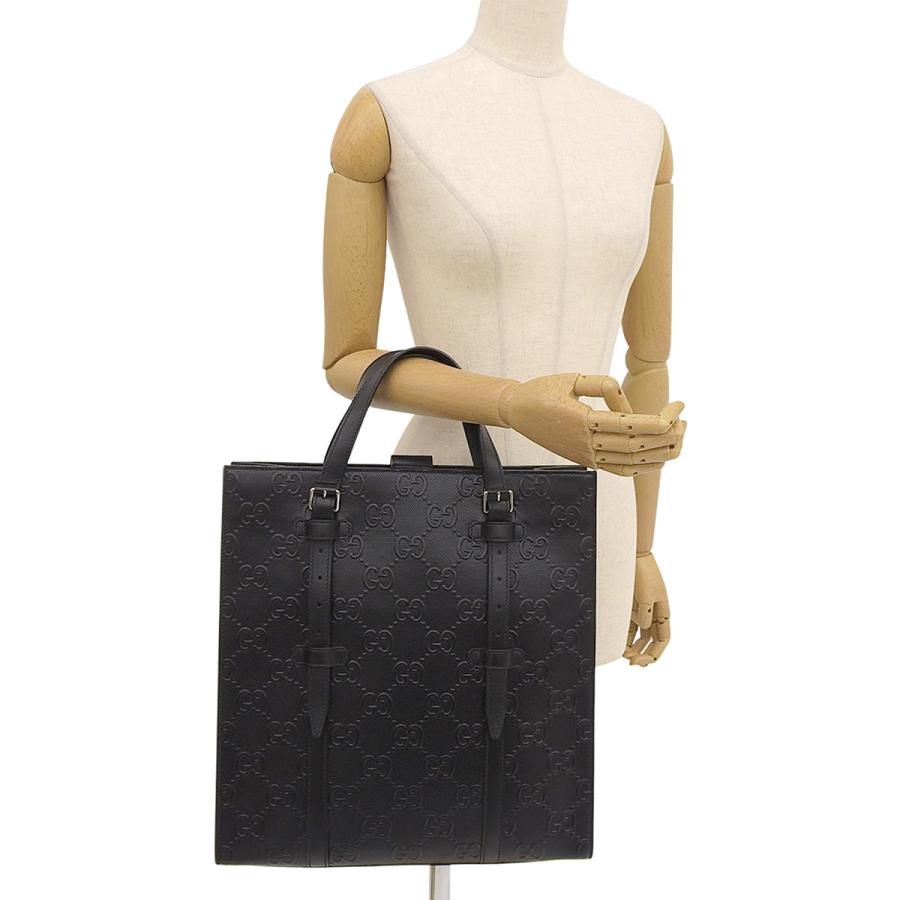 GUCCI（グッチ） GGエンボス 2WAYバッグ トートバッグ ショルダー 