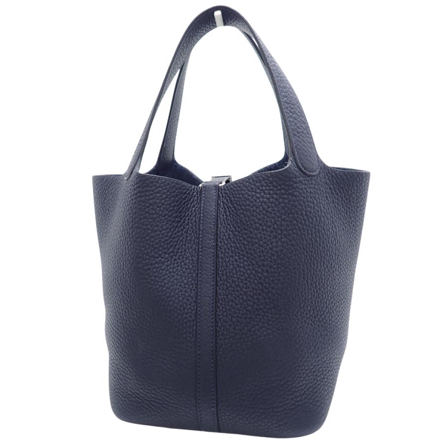 HERMES（エルメス） ピコタンロックMM ブルーインディゴ ネイビー紺