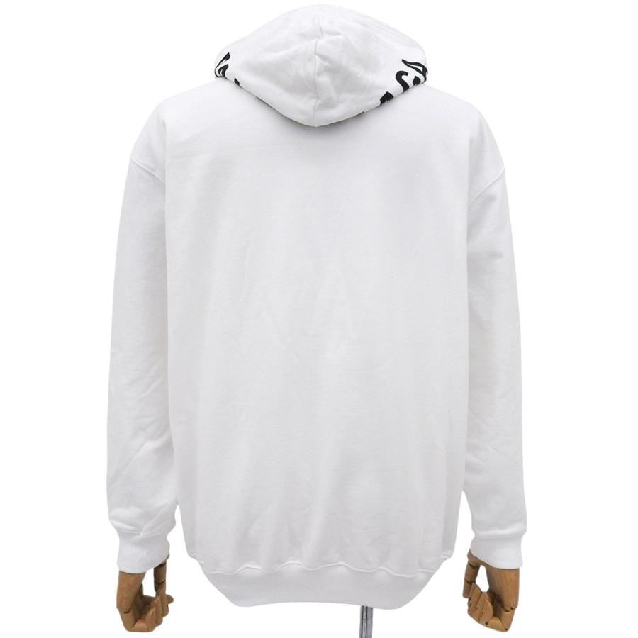 BALENCIAGA(バレンシアガ) ロゴフーディー スウェット/パーカー XS コットン ホワイト白 528351 メンズ 40802169083【中古】【アラモード】 BALENCIAGA（バレンシアガ） ロゴフーディー スウェット/パーカー XS