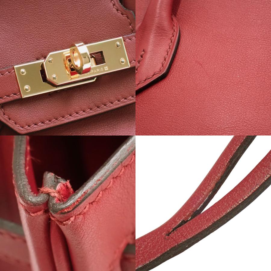 HERMES（エルメス） バーキン25 ルージュグレナ ボルドー ヴォー
