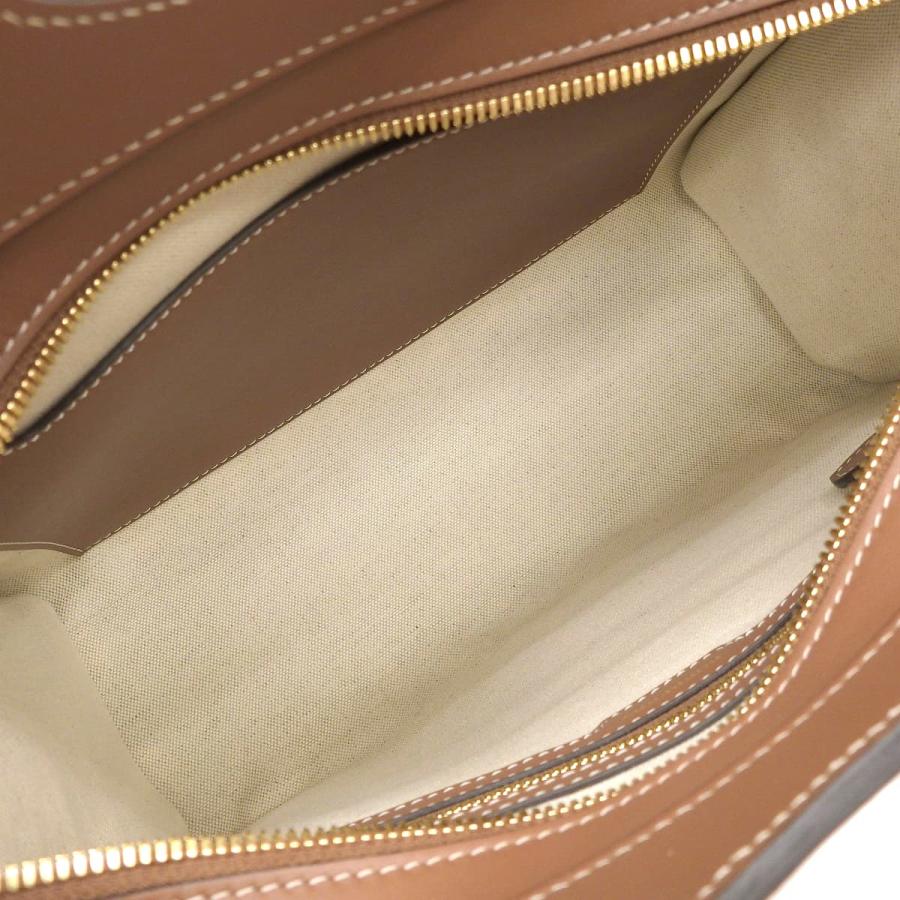 BURBERRY（バーバリー） ミディアム トップステッチ ポケットバッグ