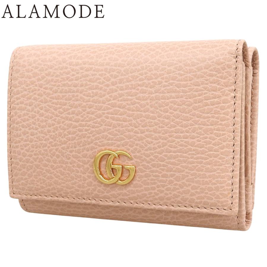 GUCCI（グッチ） GGマーモント 三つ折り財布 コンパクトウォレット