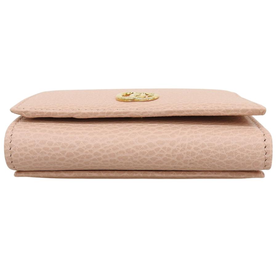 美品✨ GUCCI 三つ折財布 コンパクトウォレット GGマーモント レザー GUCCI（グッチ） GGマーモント 三つ折り財布 コンパクトウォレット
