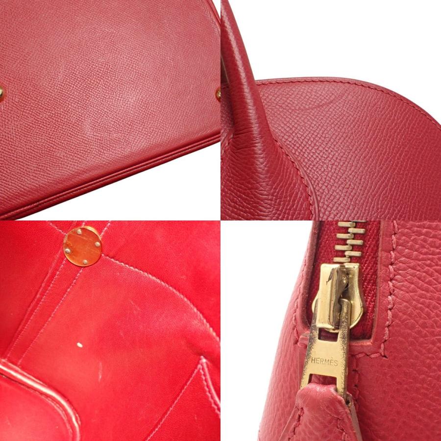 HERMES（エルメス） ボリード35 ルージュヴィフ レッド赤 クシュベル
