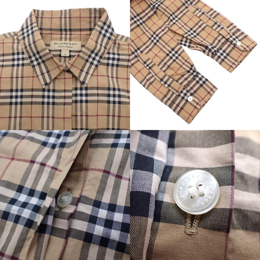 美品 BURBERRY バーバリー ノバチェック シャツ BURBERRY ノバチェック