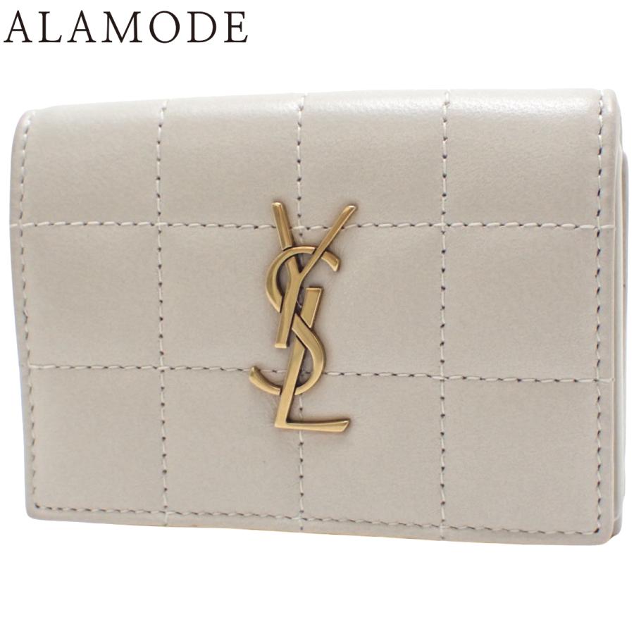 サンローランパリ カサンドラ マトラッセ 3つ折りウォレット 三つ折り