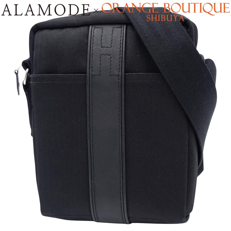 HERMES（エルメス） アカプルコ バンドリエールPM ブラック黒 トワル